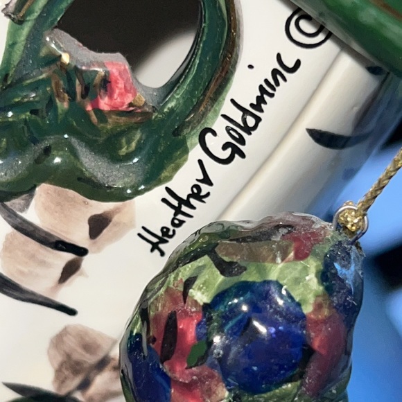 Blue Sky Pottery sculpture cottage figurine Castle candle holder - Picture 7 of 9